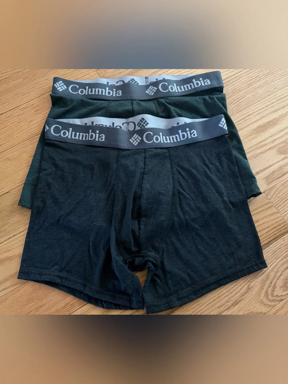 Columbia jersey knit men’s boxer briefs M